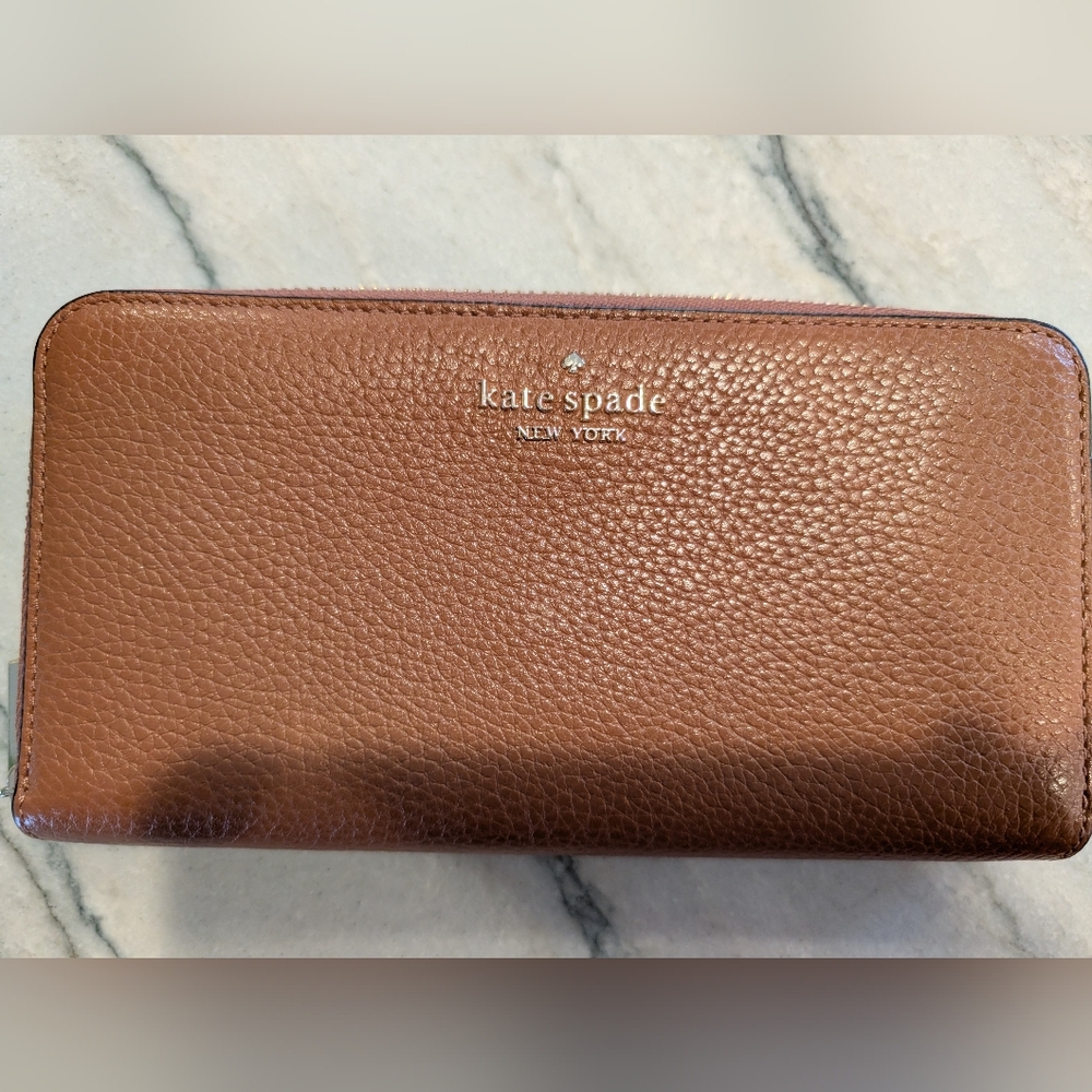 Kate Spade Brown Leather Wallet